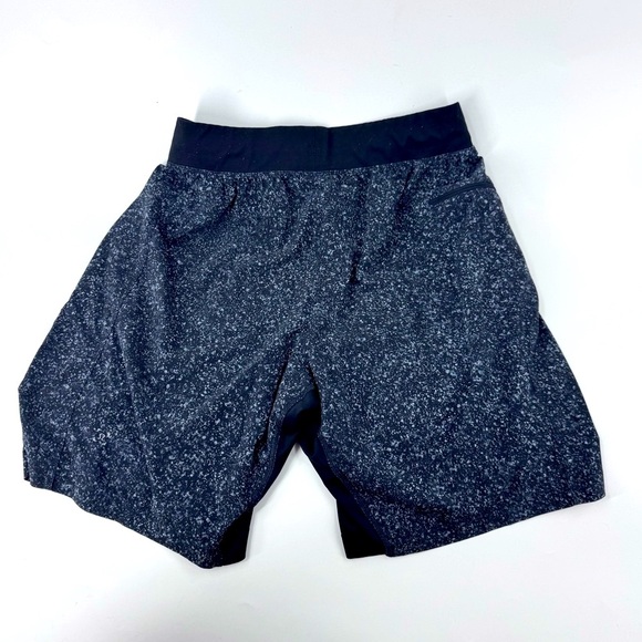 lululemon athletica Speckled Black and Gray Shorts - Picture 6 of 8